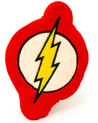 Dog Toy Squeaky Plush - Flash Icon Red White Yellow