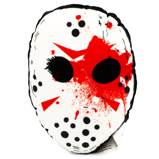 Dog Toy Squeaker Plush - Friday the 13th Jason Mask