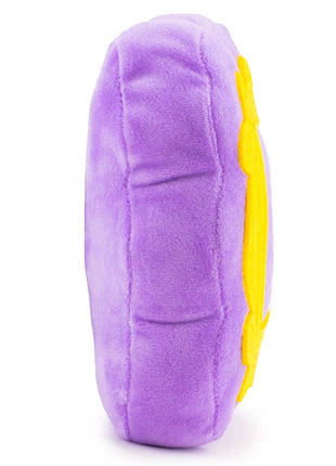 Dog Toy Squeaker Plush - Friends Monica's Peephole Frame Purple Yellows