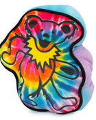 Dog Toy Squeaker Plush - Grateful Dead Dancing Bear Tie Dye Multi Color