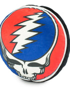 Dog Toy Squeaker Plush - Grateful Dead Steal Your Face Skull + GOOD OL GRATEFUL DEAD