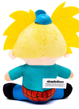 Dog Toy Squeaker Plush - Hey Arnold! Arnold Full Body Sitting Pose