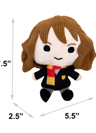 Dog Toy Squeaker Plush - Harry Potter Hermione Granger Standing Charm Full Body Pose