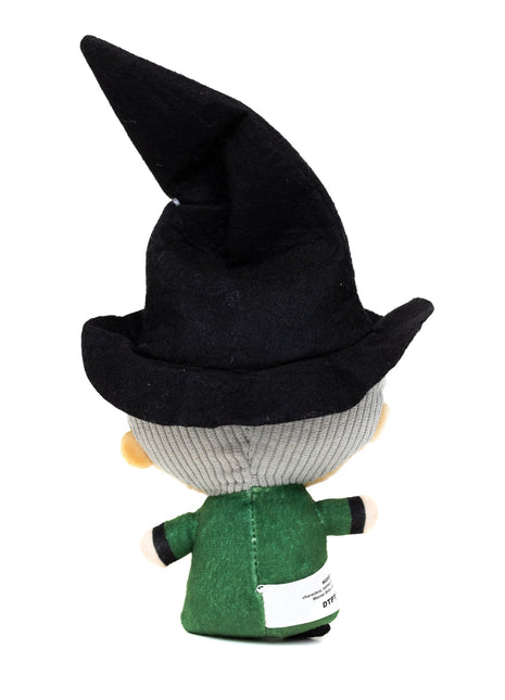 Dog Toy Squeaker Plush - Harry Potter Professor Minerva McGonagall Standing Charm Full Body Pose