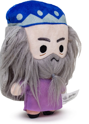 Dog Toy Squeaker Plush - Harry Potter Dumbledore Standing Charm Full Body Pose