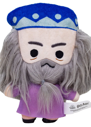 Dog Toy Squeaker Plush - Harry Potter Dumbledore Standing Charm Full Body Pose