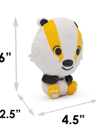 Dog Toy Squeaker Plush - Harry Potter Hufflepuff Charm Full Body Pose