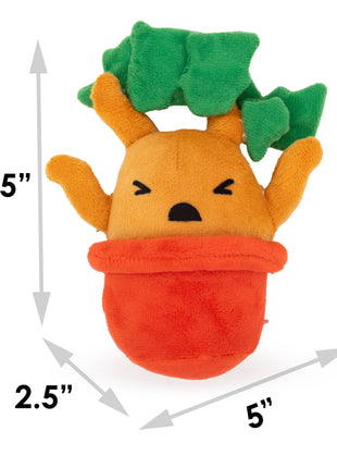 Dog Toy Squeaker Plush - Harry Potter Mandrake Root Charm