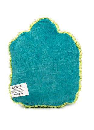 Dog Toy Squeaker Plush - Harry Potter Slytherin Snake Charm Crest Blues