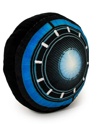 Dog Toy Plush - 6-INCH - Iron Man Arc Reactor Black Blues