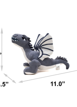 Dog Toy Squeaker Plush - The Lord of the Rings Smaug Dragon Full Body Pose