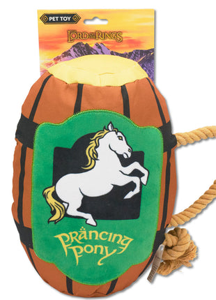Dog Toy Squeaker Plush - Lord of the Rings PRANCING PONY Pint Mug - Pup List