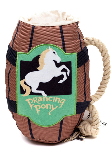 Dog Toy Squeaker Plush - Lord of the Rings PRANCING PONY Pint Mug