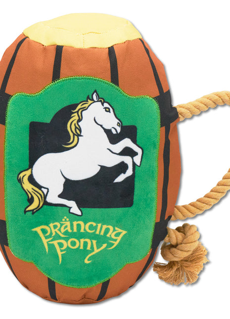 Dog Toy Squeaker Plush - Lord of the Rings PRANCING PONY Pint Mug - Pup List