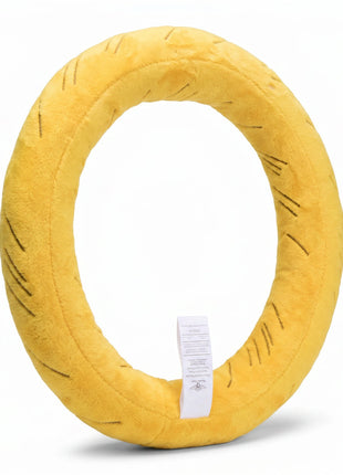 Dog Toy Squeaker Plush - The Lord of the Rings One Ring Golden Yellow - Pup List