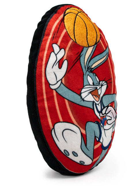 Dog Toy Squeaker Plush - Space Jam Bugs Bunny Shooting Basketball