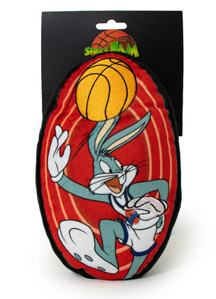 Dog Toy Squeaker Plush - Space Jam Bugs Bunny Shooting Basketball