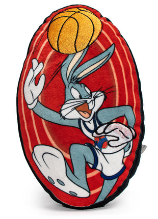 Dog Toy Squeaker Plush - Space Jam Bugs Bunny Shooting Basketball