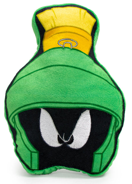 Dog Toy Squeaky Plush - Looney Tunes Marvin the Martian Face