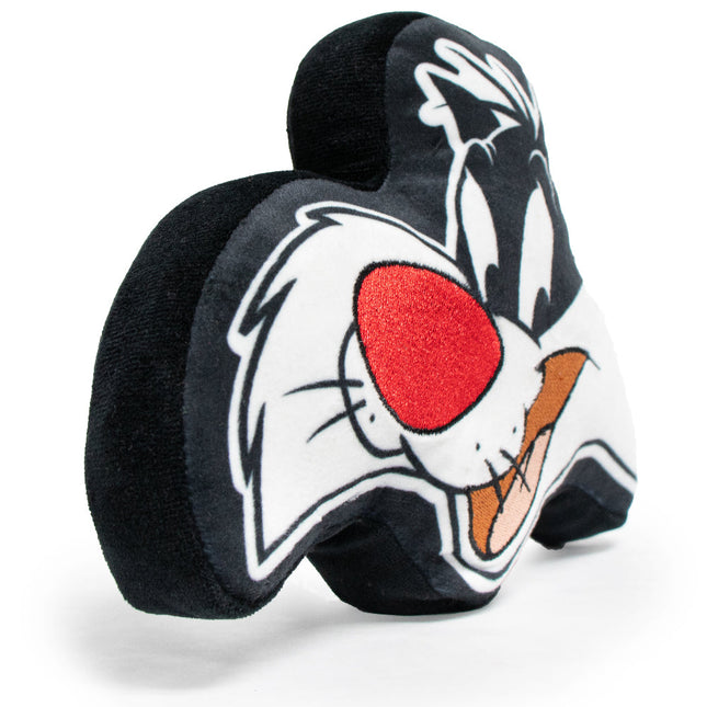 Dog Toy Squeaky Plush - Looney Tunes Sylvester the Cat Smiling
