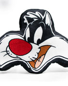 Dog Toy Squeaky Plush - Looney Tunes Sylvester the Cat Smiling