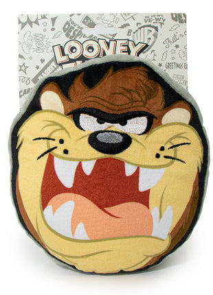 Dog Toy Squeaky Plush - Looney Tunes Taz Growling Face
