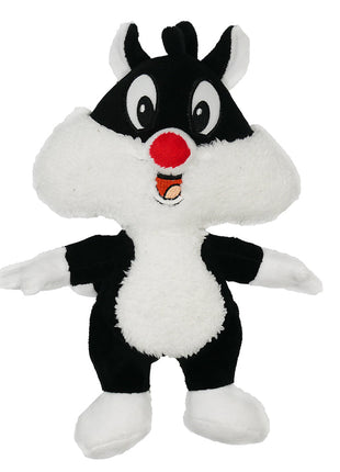 Dog Toy Squeaker Plush - Looney Tunes Sylvester the Cat Full Body