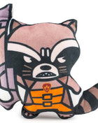 Dog Toy Squeaker Plush - Kawaii Rocket Raccoon Angry Pose