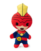 Dog Toy Squeaky Plush - Kawaii Captain Marvel Standing Pose