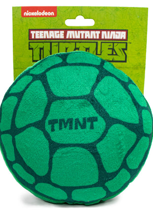 Dog Toy Squeaker Plush - TEENAGE MUTANT NINJA TURTLES Turtle Shell + Logo Greens Red White