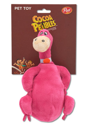 Dog Toy Squeaker Plush - Cocoa Pebbles The Flintstones Dino Dinosaur Full Body Pose - Pup List
