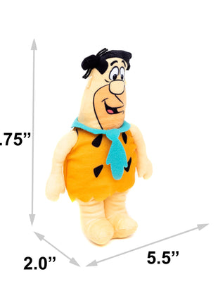 Dog Toy Squeaker Plush - Cocoa Pebbles The Flintstones Fred Flintstone Full Body Pose