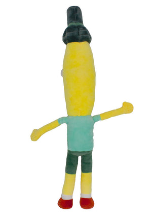 Dog Toy Squeaker Plush - Rick and Morty Mr. Poopybutthole Full Body Pose