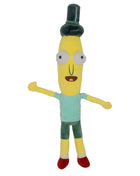 Dog Toy Squeaker Plush - Rick and Morty Mr. Poopybutthole Full Body Pose