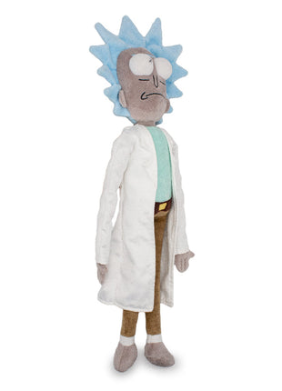 Dog Toy Squeaker Plush - Rick and Morty Standing Rick Full Body Pose