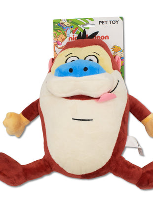 Dog Toy Squeaker Plush - The Ren and Stimpy Show Stimpy Full Body Pose - Pup List