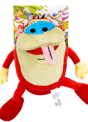 Dog Toy Squeaker Plush - The Ren and Stimpy Show Stimpy Full Body Pose