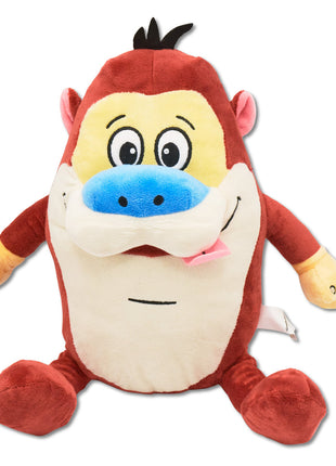 Dog Toy Squeaker Plush - The Ren and Stimpy Show Stimpy Full Body Pose - Pup List