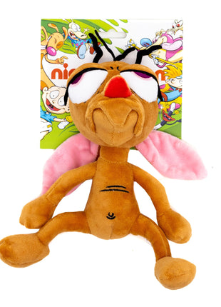 Dog Toy Squeaker Plush - The Ren and Stimpy Show Ren Full Body Pose