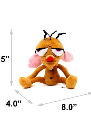 Dog Toy Squeaker Plush - The Ren and Stimpy Show Ren Full Body Pose