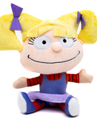 Dog Toy Squeaker Plush - Rugrats Angelica Pickles Full Body Sitting Pose