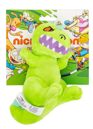Dog Toy Squeaker Plush - Rugrats Reptar Full Body Pose