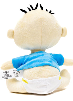 Dog Toy Squeaker Plush - Rugrats Tommy Pickles Full Body Sitting Pose