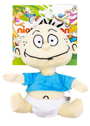 Dog Toy Squeaker Plush - Rugrats Tommy Pickles Full Body Sitting Pose