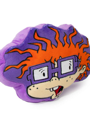 Dog Toy Squeaker Plush - Rugrats Chuckie Face