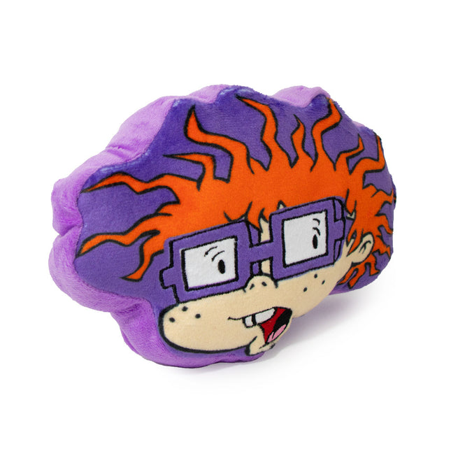 Dog Toy Squeaker Plush - Rugrats Chuckie Face