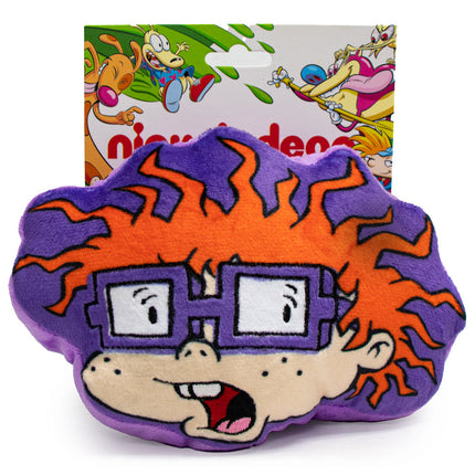 Dog Toy Squeaker Plush - Rugrats Chuckie Face