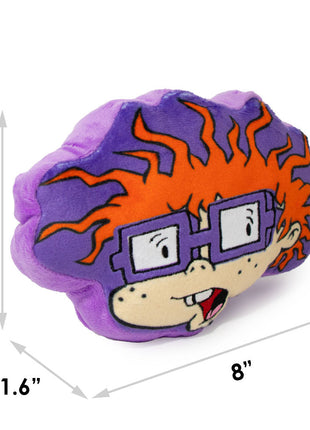 Dog Toy Squeaker Plush - Rugrats Chuckie Face