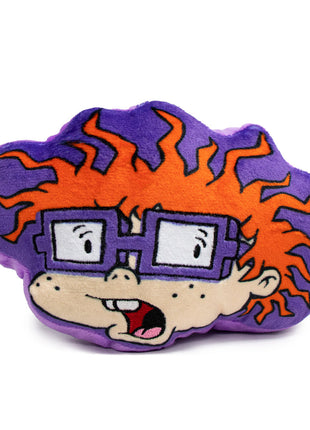 Dog Toy Squeaker Plush - Rugrats Chuckie Face