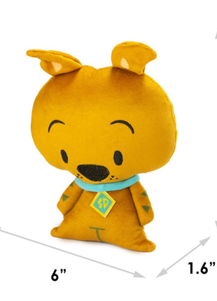 Dog Toy Squeaker Plush - Scooby Doo 3-D Full Body